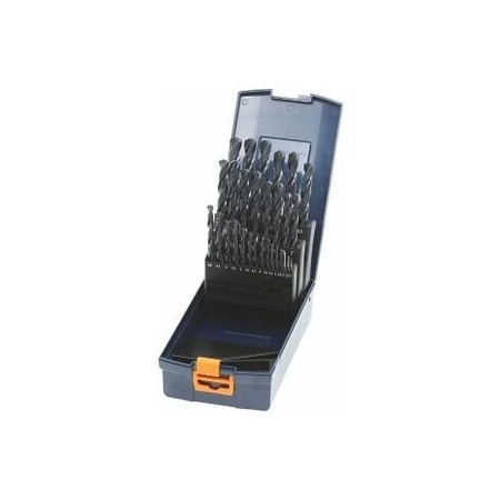 Garant Jobber drill set HSS No. 114150 in a case, uncoated, Type: 1-13KB 115120 1-13KB